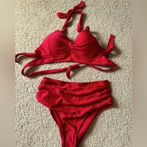 BRAND NEW NEVER WORN Two-Piece Swim Bathing Suit Medium